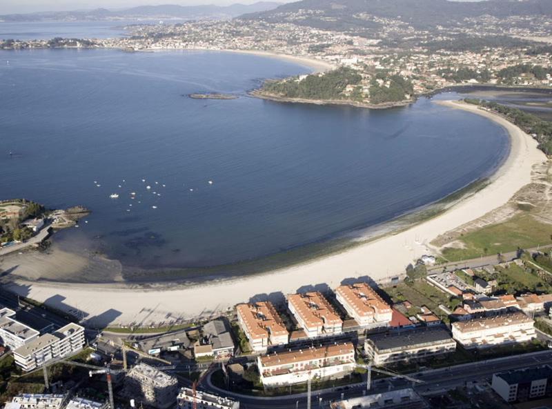 Apartament Vivienda Con Terraza En Playas De Baiona Zewnętrze zdjęcie