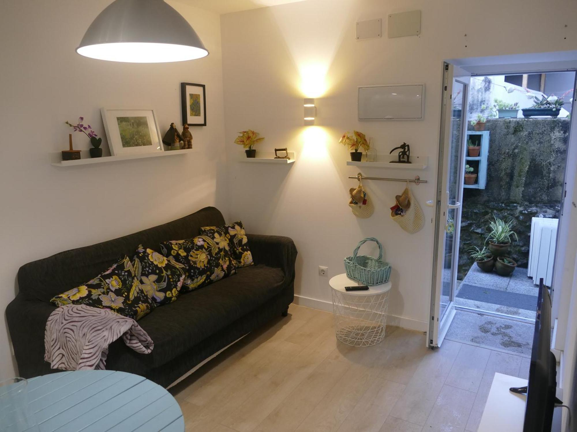 Apartament Vivienda Con Terraza En Playas De Baiona Zewnętrze zdjęcie